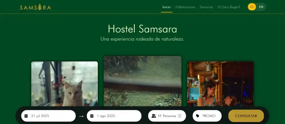 Proyecto de Hostel Samsara
